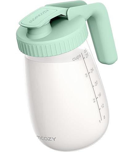 Momcozy Breast Milk Pitcher - Durable, Leak-Proof Glass Storage